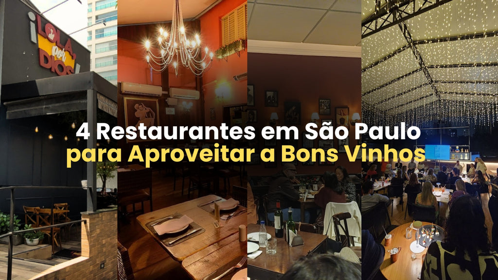 4 Restaurantes em São Paulo para Aproveitar Bons Vinhos